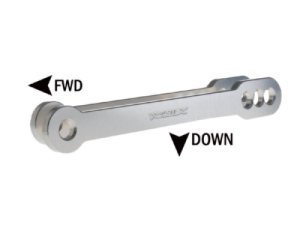 Kawasaki ZX600 Lowering Kit - Vortex Racing - Silver - `05-`06 Kawasaki ZX600 Lowering Kit - Vortex Racing - Silver - `05-`06